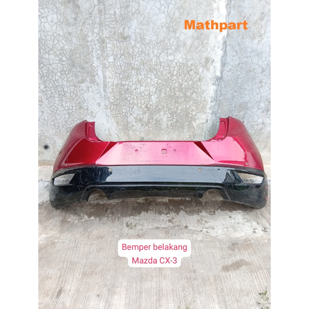 Bemper Bumper Belakang Mazda CX3 CX-3 CX 3 Copotan Original Mines Baret