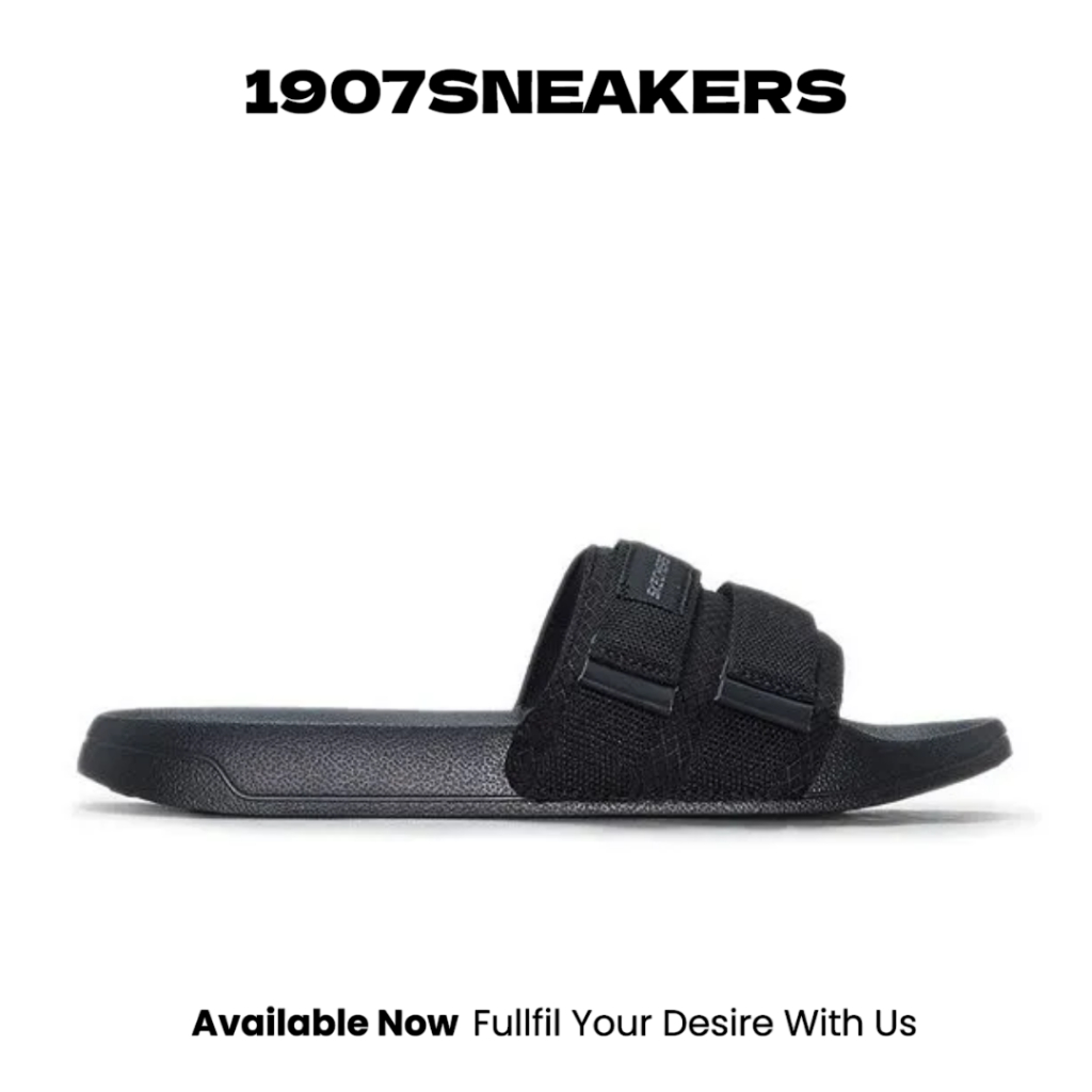 Sepatu Sendal Pria Skechers Side Lines 2.0 - Black SKE8790164B005008