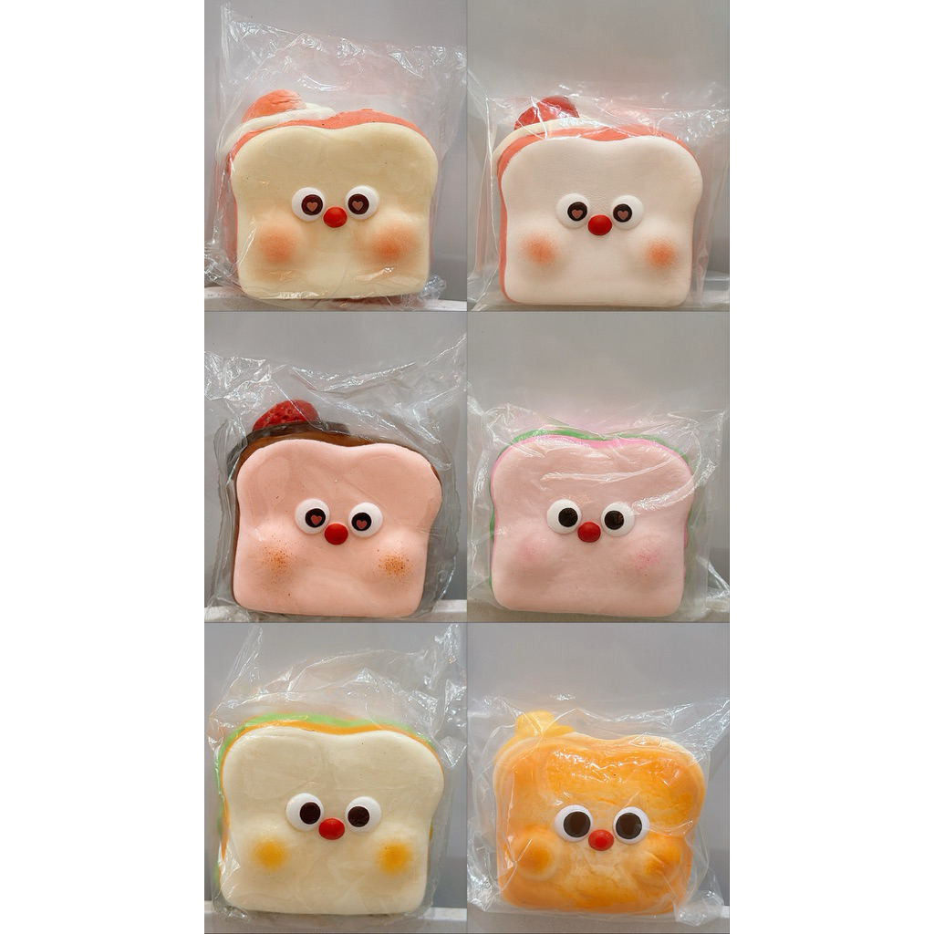 Mido Toast Squishy (Preloved)