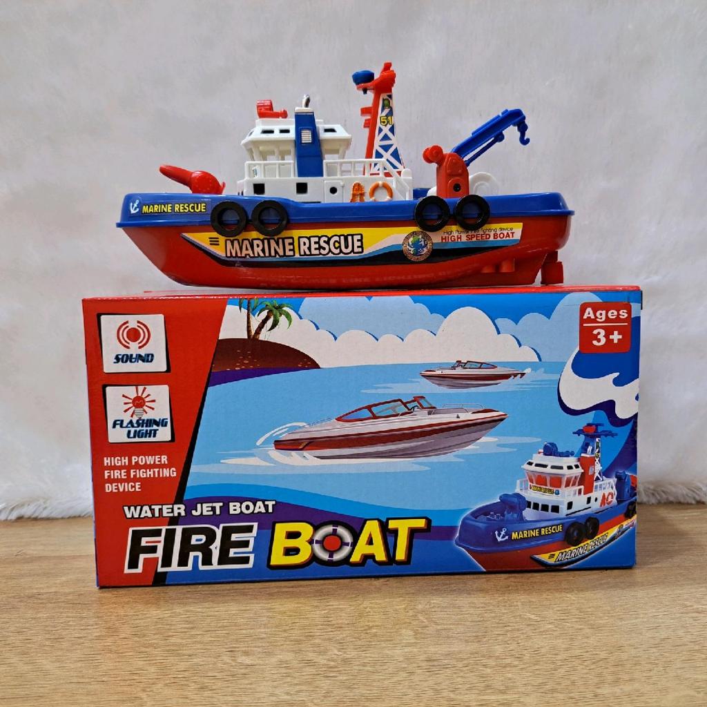 Water Jet Boat Fire Boat Mainan Anak Jetboat bisa di Air