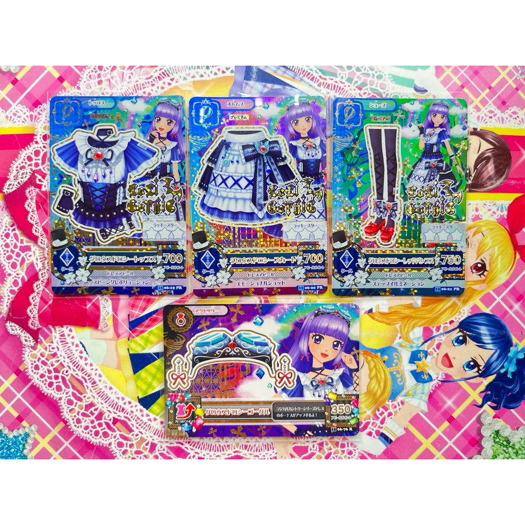 Kartu Aikatsu Premium Sumire Hikami Growth Dorothy Set Loli Gothic Dream Story The of Oz Luminas Ori