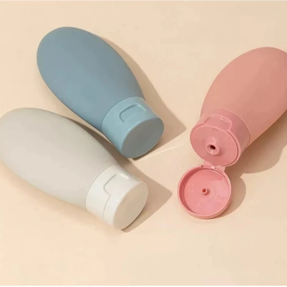 bestpromo [dunia] botol isi ulang sabun shampoo cair isi 60 ml / botol sabun mandi botol refill