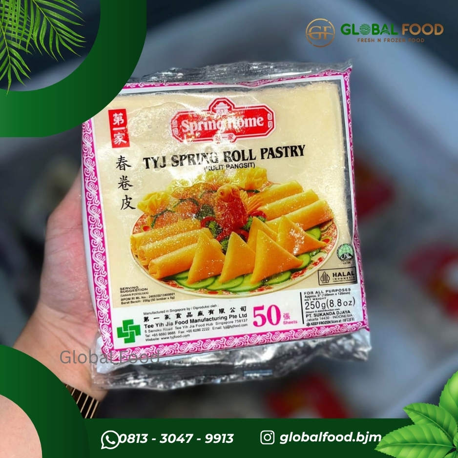 TYJ Spring Roll Pastry isi 50 lembar 250 gr