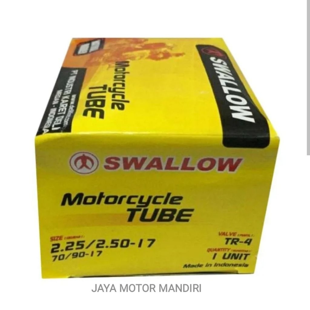 BAN DALAM SWALLOW 225/250 RING 17 Murah