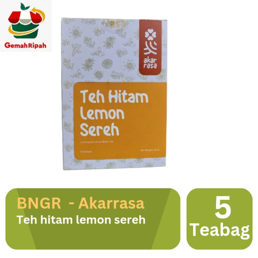 BNGR Teh hitam lemon sereh box