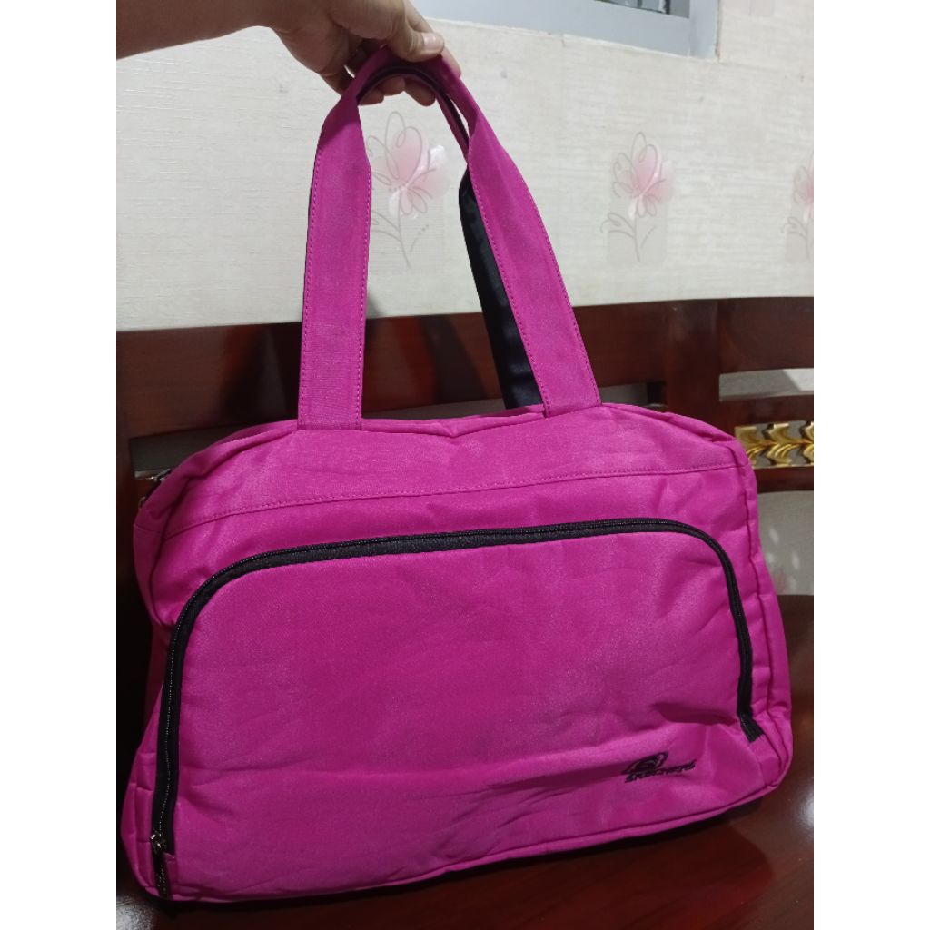 tas minggat skechers pink preloved
