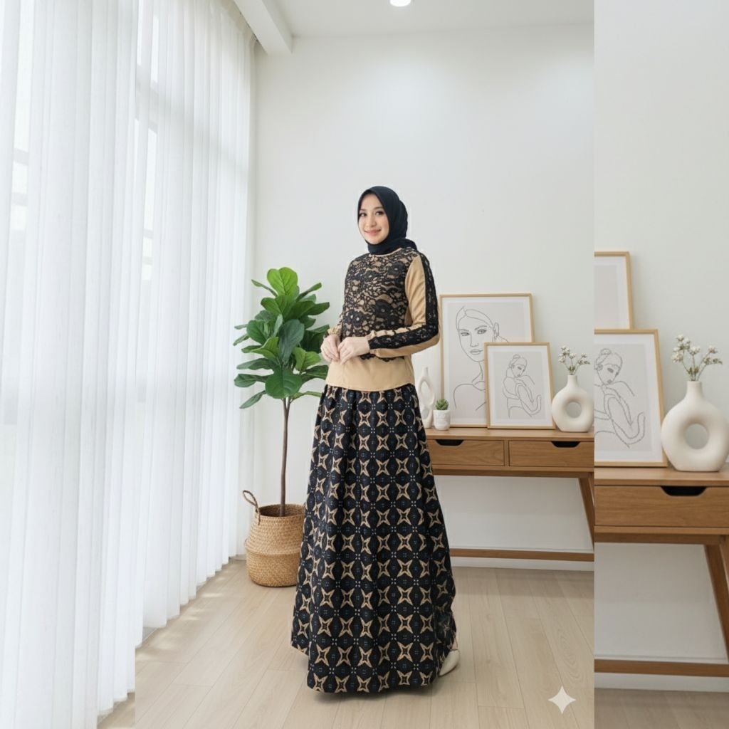 DEURA SET BATIK SR 490