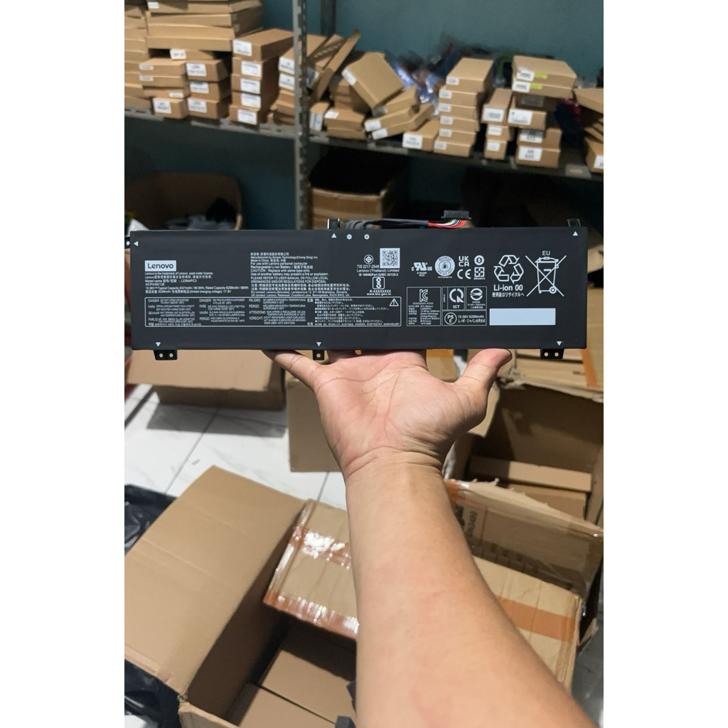Baterai Lnovo Legion Slim 7 16IRH8 Y9000X 2023 L22M4PC3 L22B4PC3 L22C4PC3 L22D4PC3 L22L4PC3