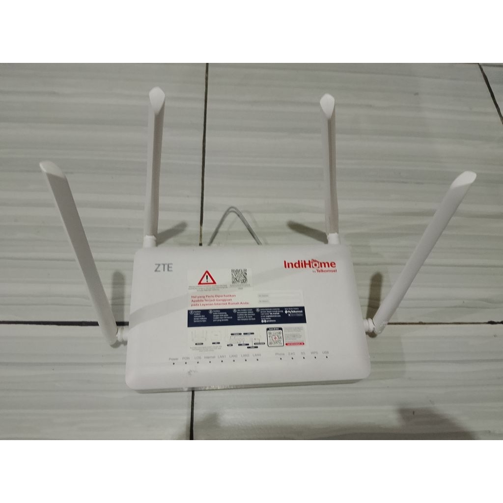 ZTE F6600P Dual Band 5G Wifi 6