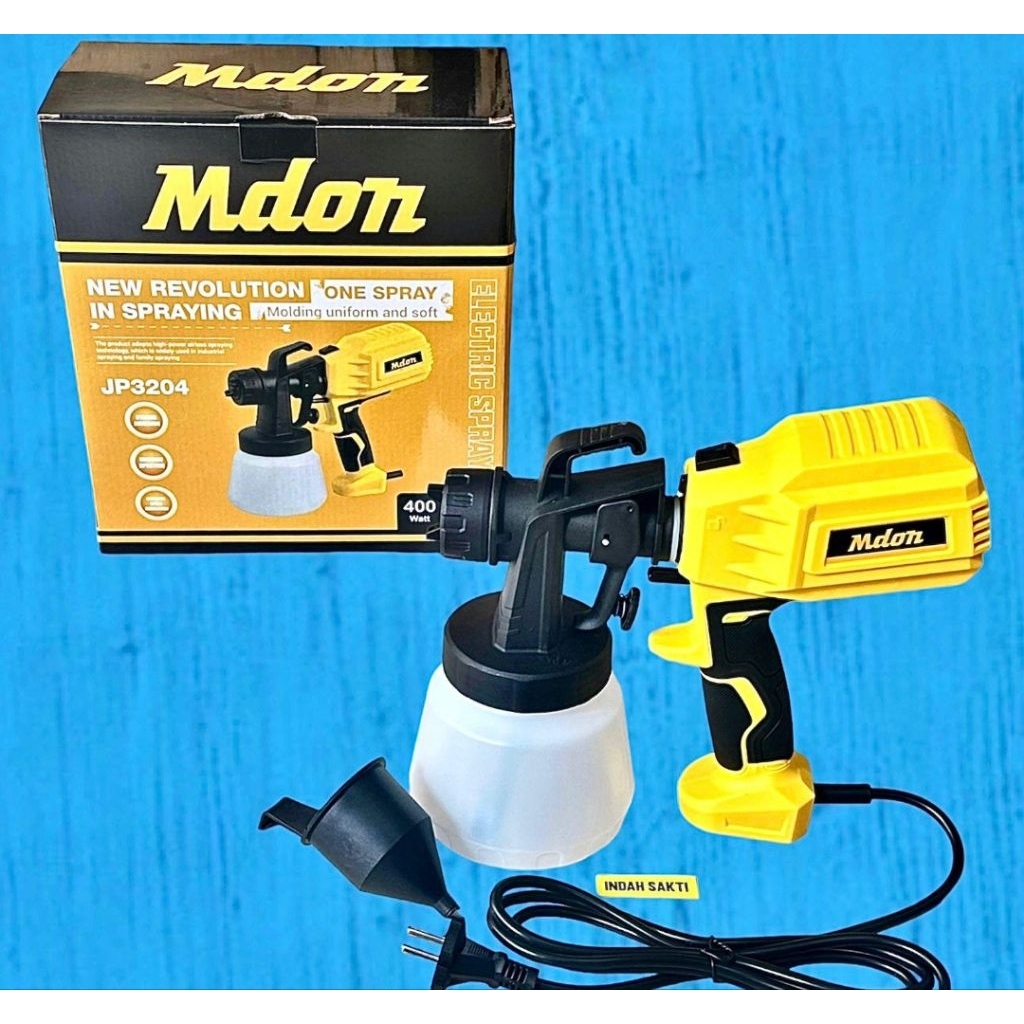 SPRAY GUN CAT LISTRIK MDON / SEMPROT CAT LISTRIK MDON