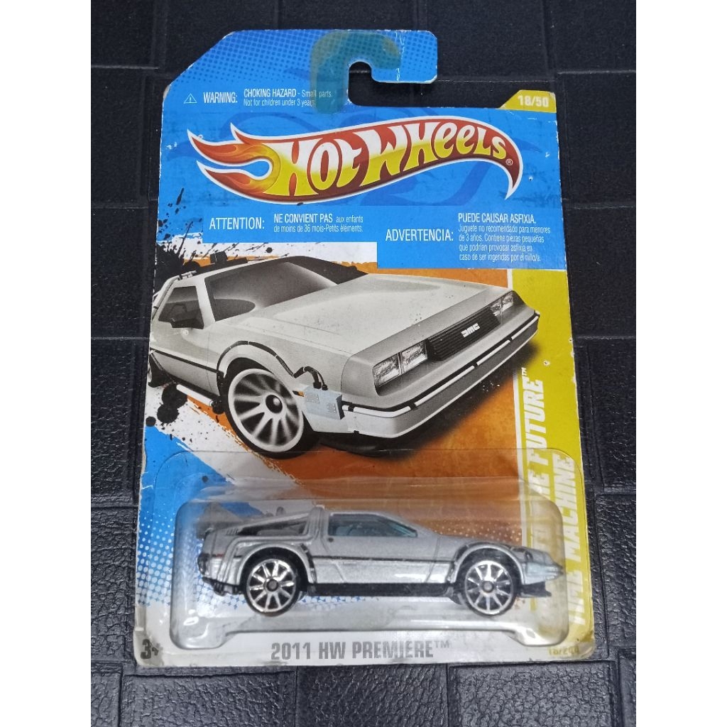 Hot Wheels Back to the Future Time Machine