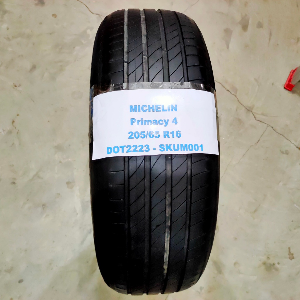 Ban Michelin 205/65 R16 Primacy 4 DOT 2223 Second Bekas Harga 1 buah 205/65R16 - SKUM001