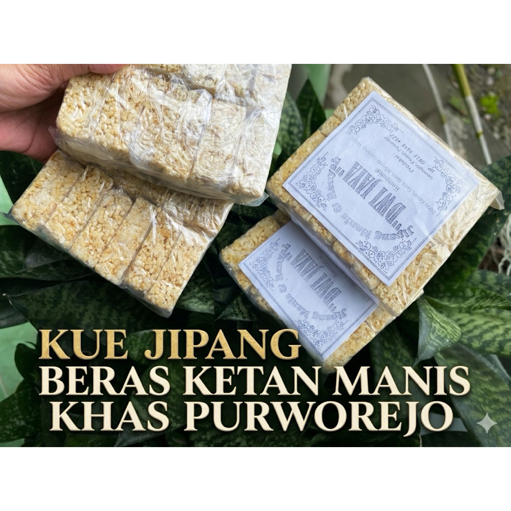 jipang beras jipang  beras ketan/jipang beras ketan khas purworejo PER PACKk