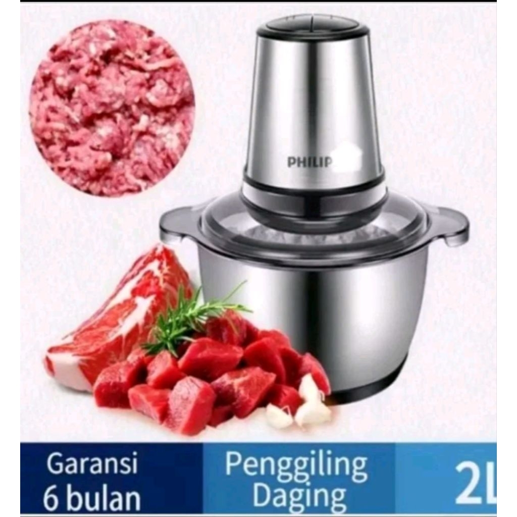 blender Chopper Philips multifungsi/Chopper penggiling daging