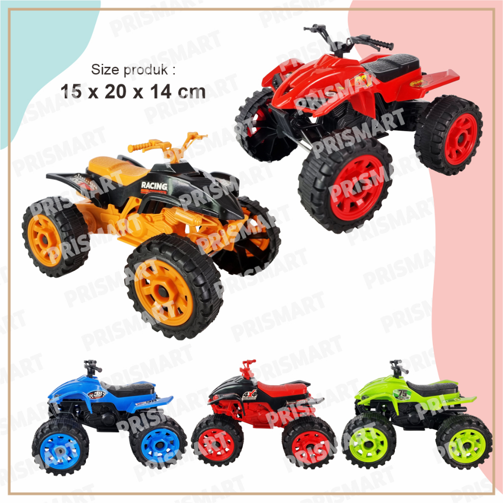 [PM] MAINAN ANAK MOTOR ATV SIZE JUMBO HOT ITEM PRODUK MAINAN MOTOR RODA 4 MT4R1 MOTOR 4 RODA ATV