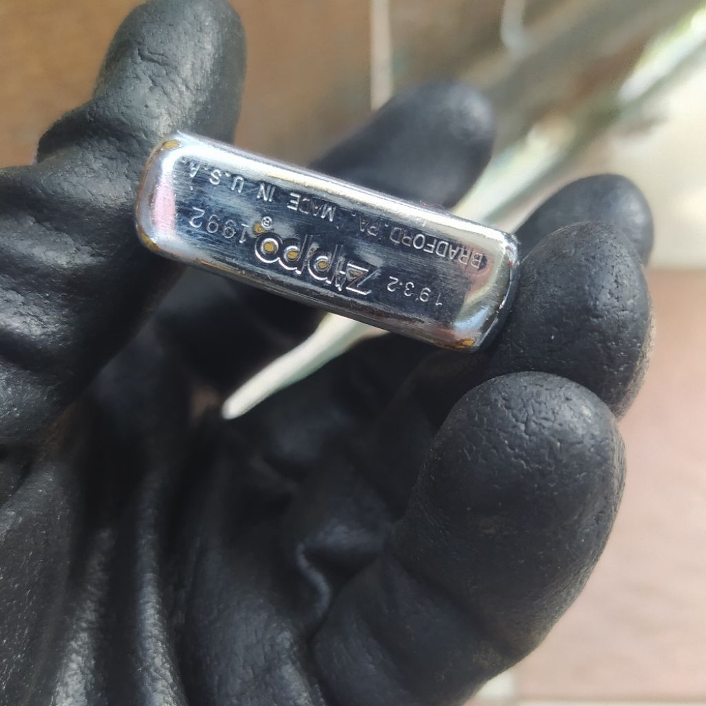 Zippo Original Chrome Commemorative 1932 - 1992