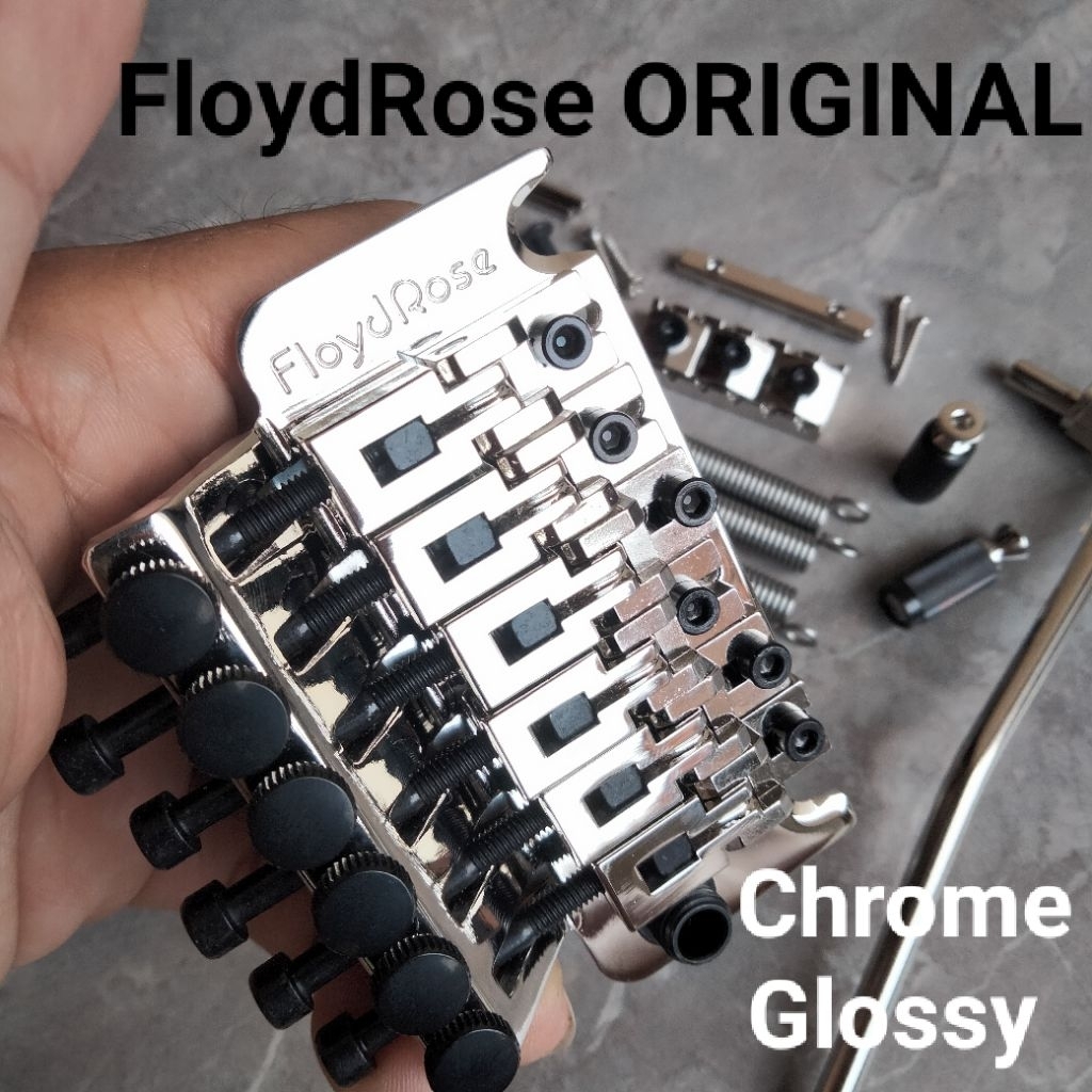 Tremolo Floydrose FRT1000 Chrome original tremolo Floyd rose original