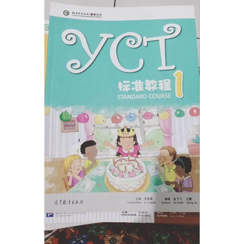 YCT Level 1 buku belajar mandarin anak