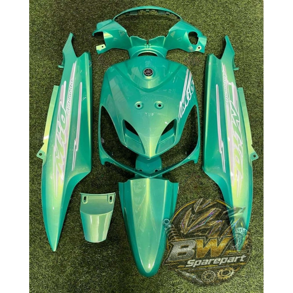 coper full body mio sporty alen green_full body mio sporty plus striping