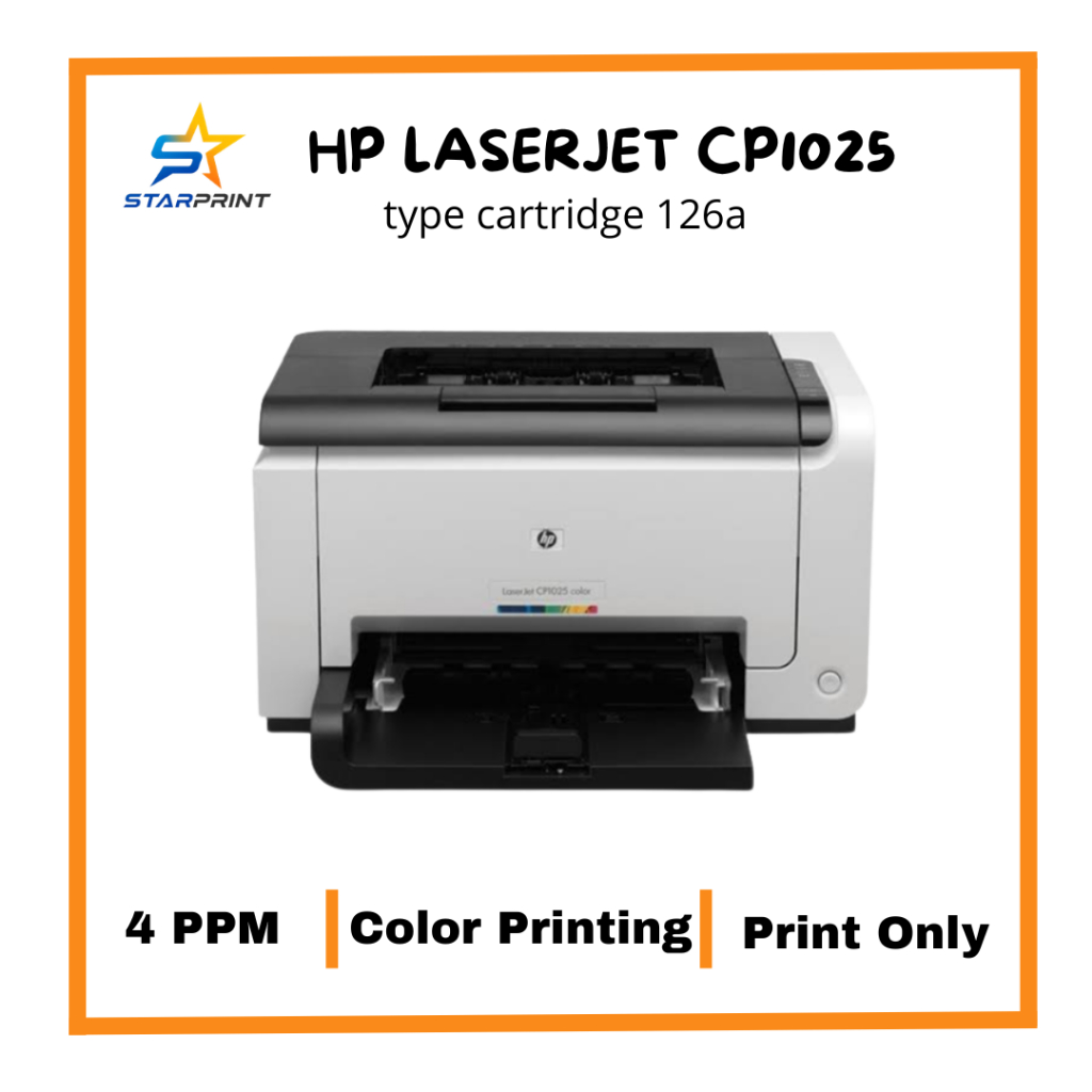 Printer HP LaserJet CP1025 Bekas | Printer Warna |