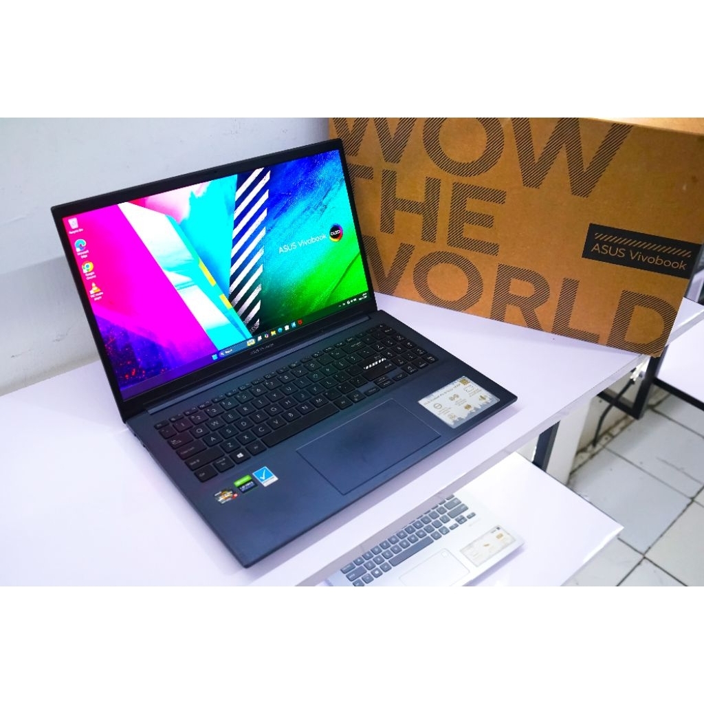 ASUS VIVOBOOK PRO 15 OLED M3500Q.AMD RYZEN 9-5900HX.VGA GEFORCE RTX3050 4GB.RAM16GB.15nch FHD OLED