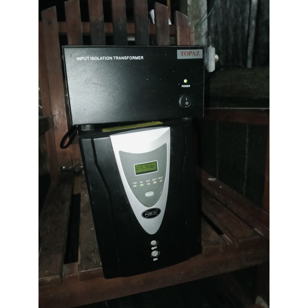UPS 1000 VA / 1 KVA merk pascal siap pakai