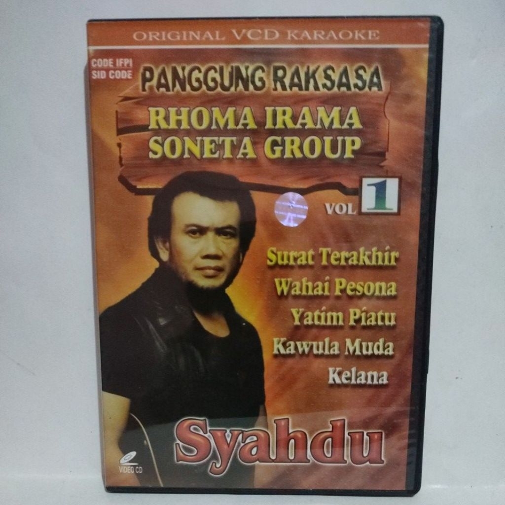 VCD KARAOKE PANGGUNG RAKSASA RHOMA IRAMA VOL1