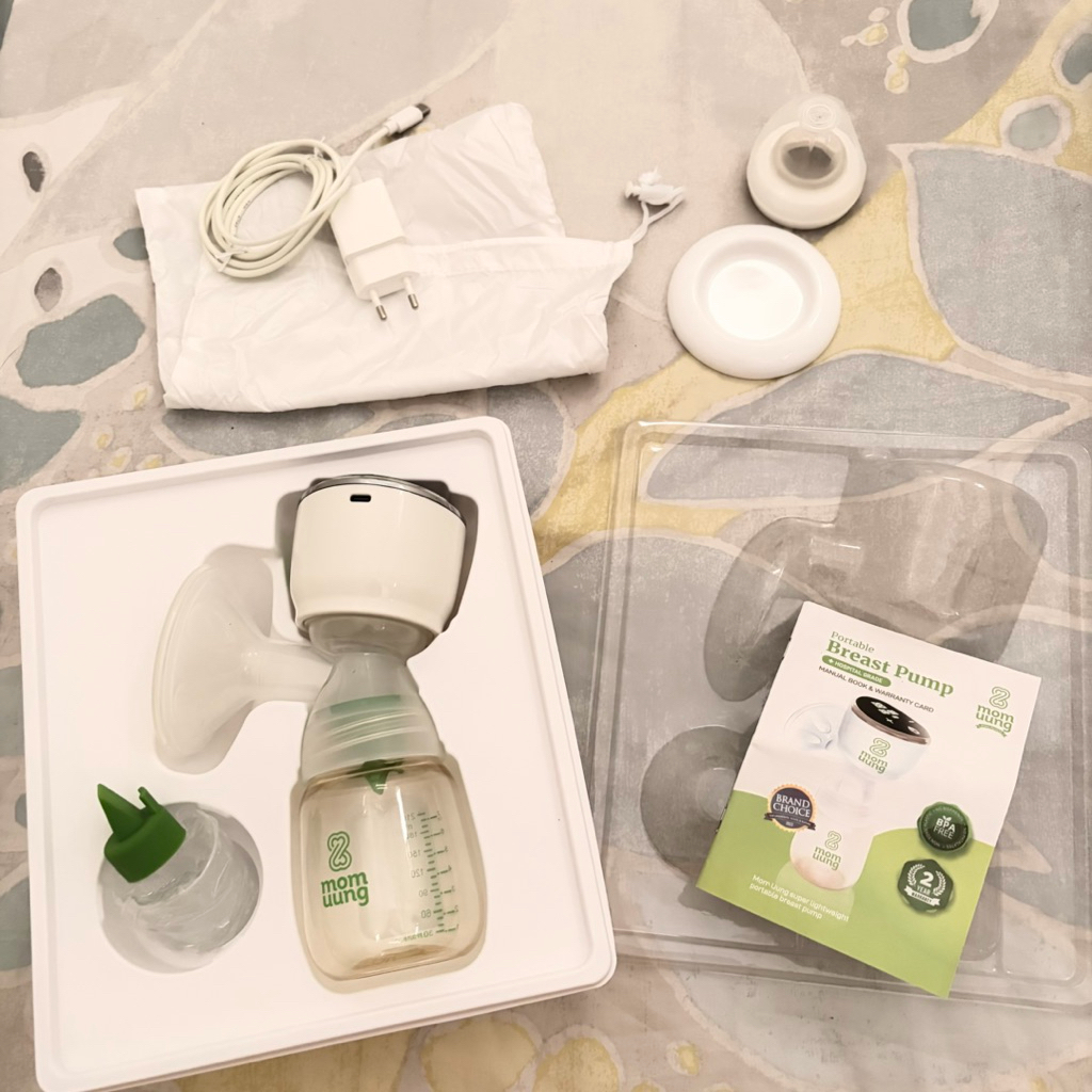 Preloved POMPA ASI Portable MOM UUNG (Anti Noise, Electric Breast Pump)