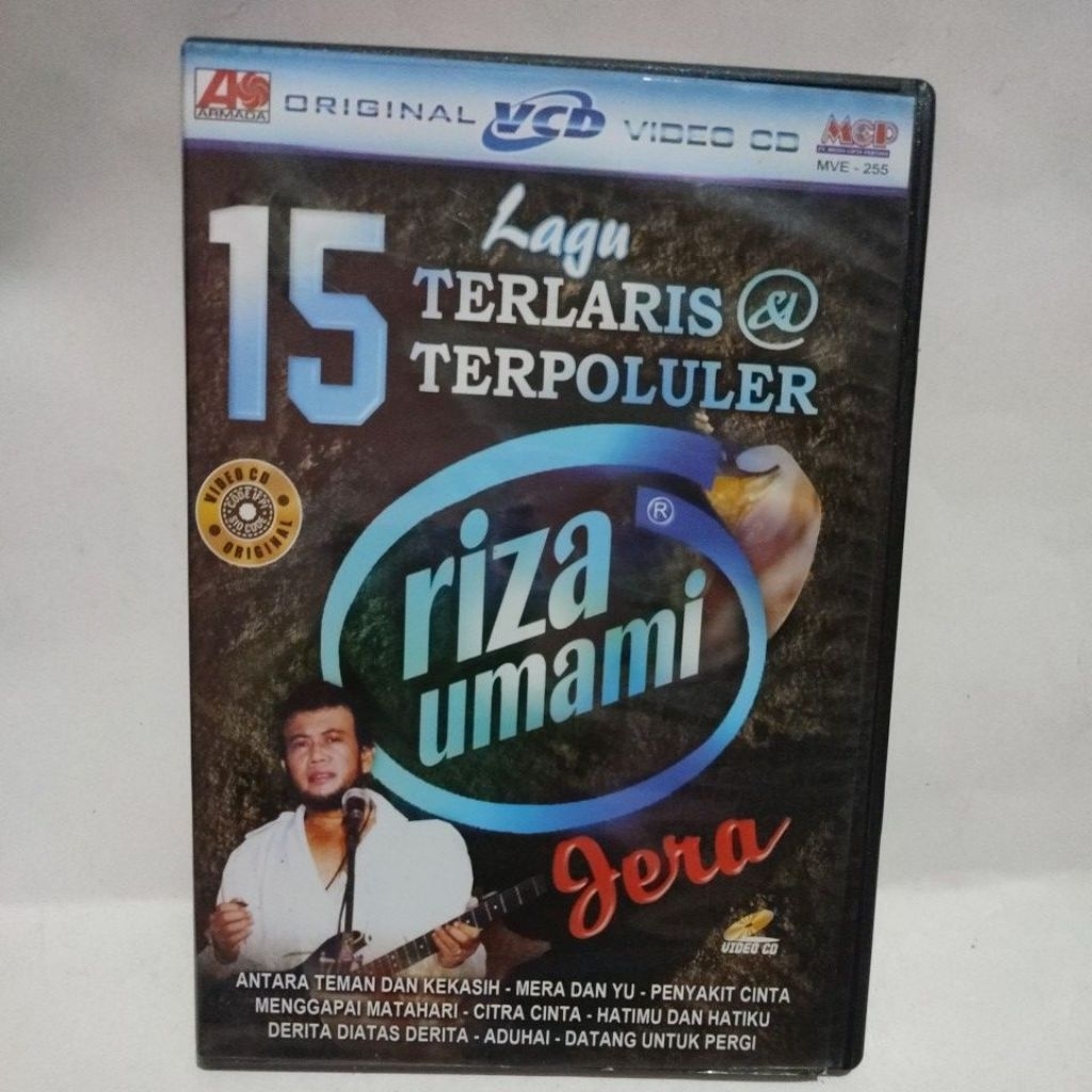 VCD 15 LAGU TERLARIS & TERPOPULER RIZA UMAMI JERA