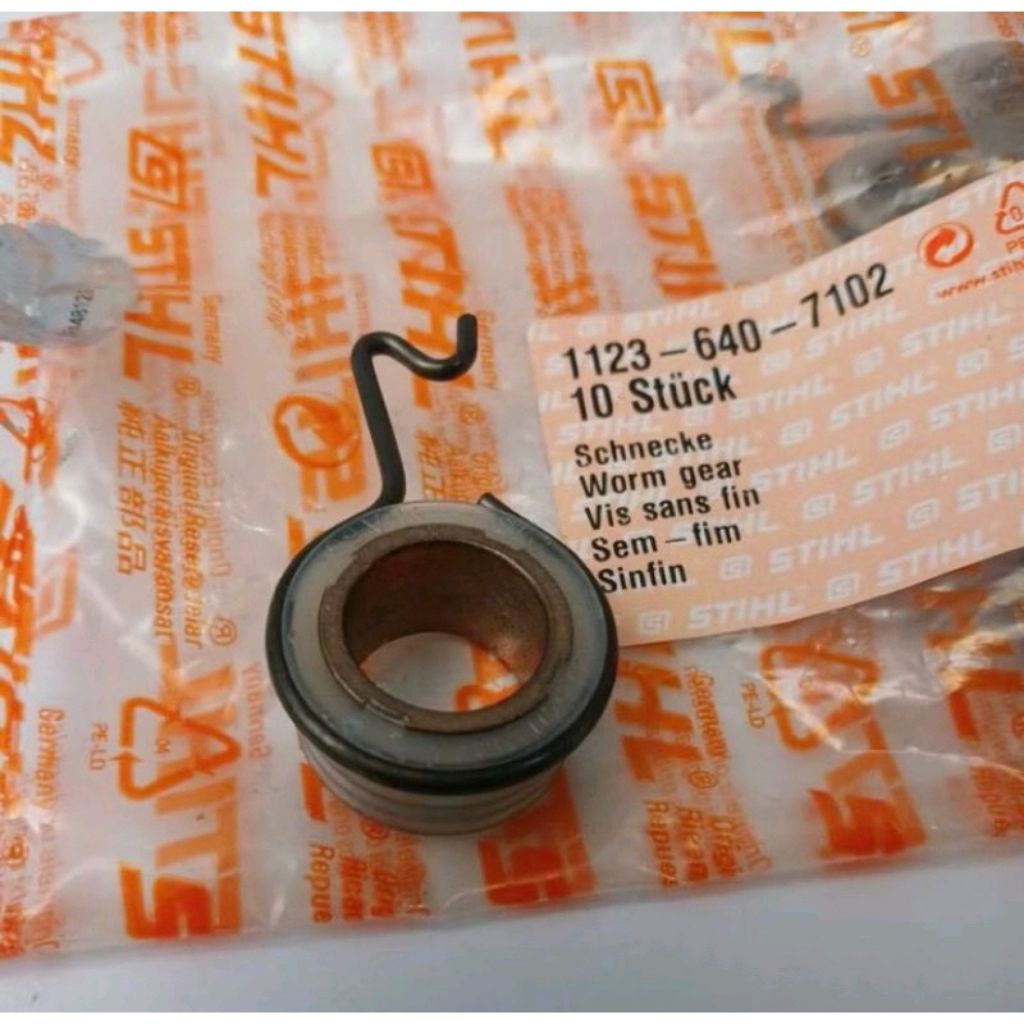 Worm gear senso Stihl Ms-382 asli