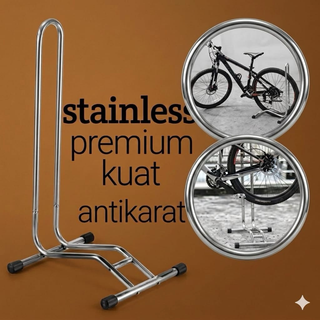 paddock sepeda paddock stainles universal sepeda