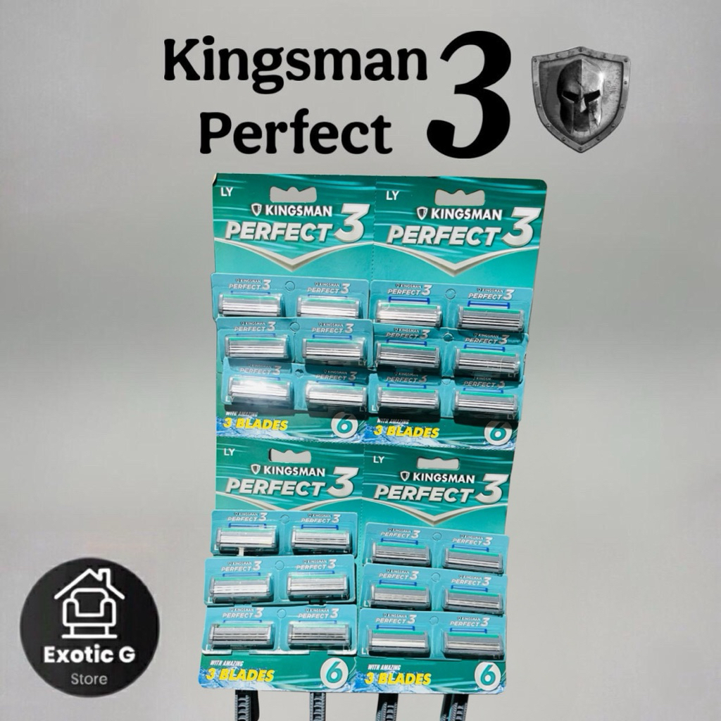 Pisau Cukur Kingsman Perfect 3 Silet