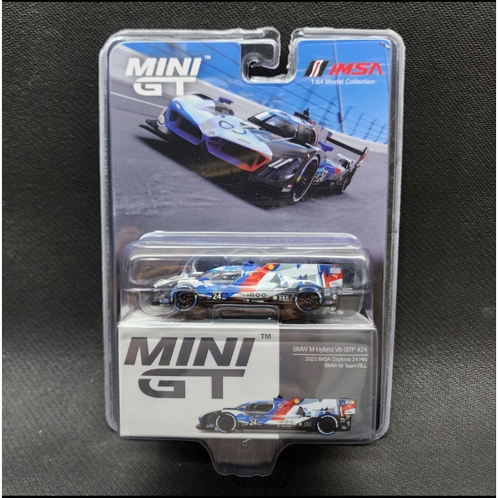 Mini GT 670 - BMW M Hybrid V8 GTP #24 2023 IMSA Daytona 24 Hrs (BLISTER)