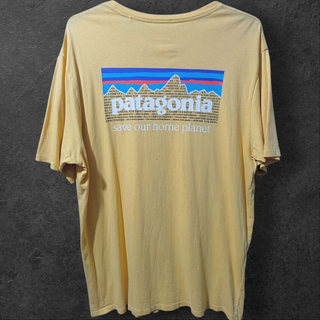 T-shirt Patagonia Bigg Logo Original Unisex