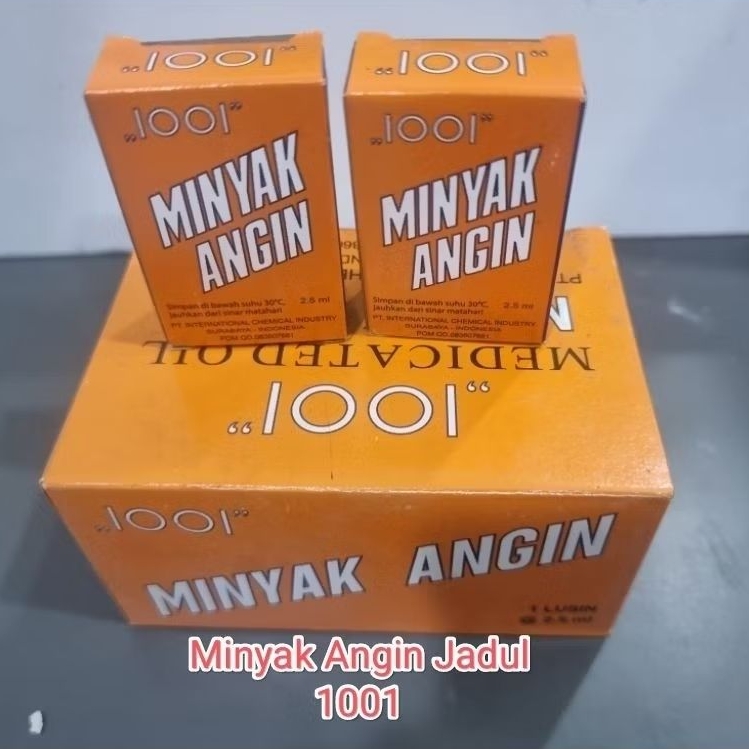 Minyak Angin 1001 2.5ml Original