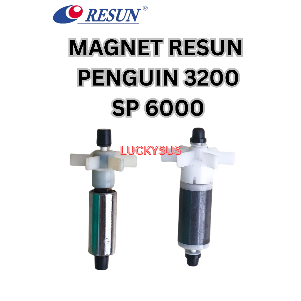LUCKYSUS Magnet RESUN SP 6000 & Penguin 3200 Original  Magnet Pompa Air Rotor Pompa Air  Kolam Filte