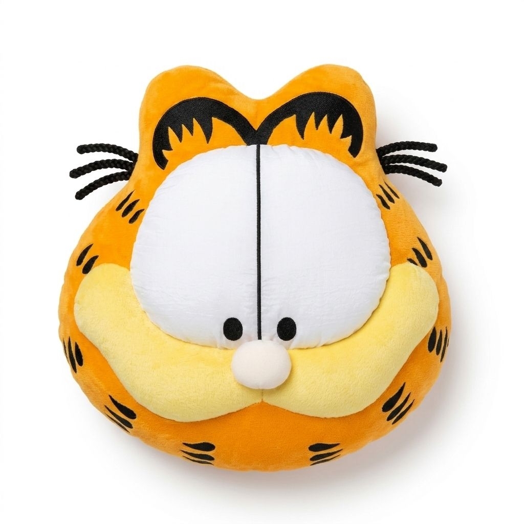GARFIELD Boneka Bantal Kepala Garfield Parasut