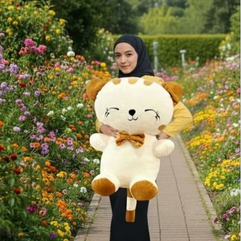 Boneka Kucing Kawai Minnicat jumbo