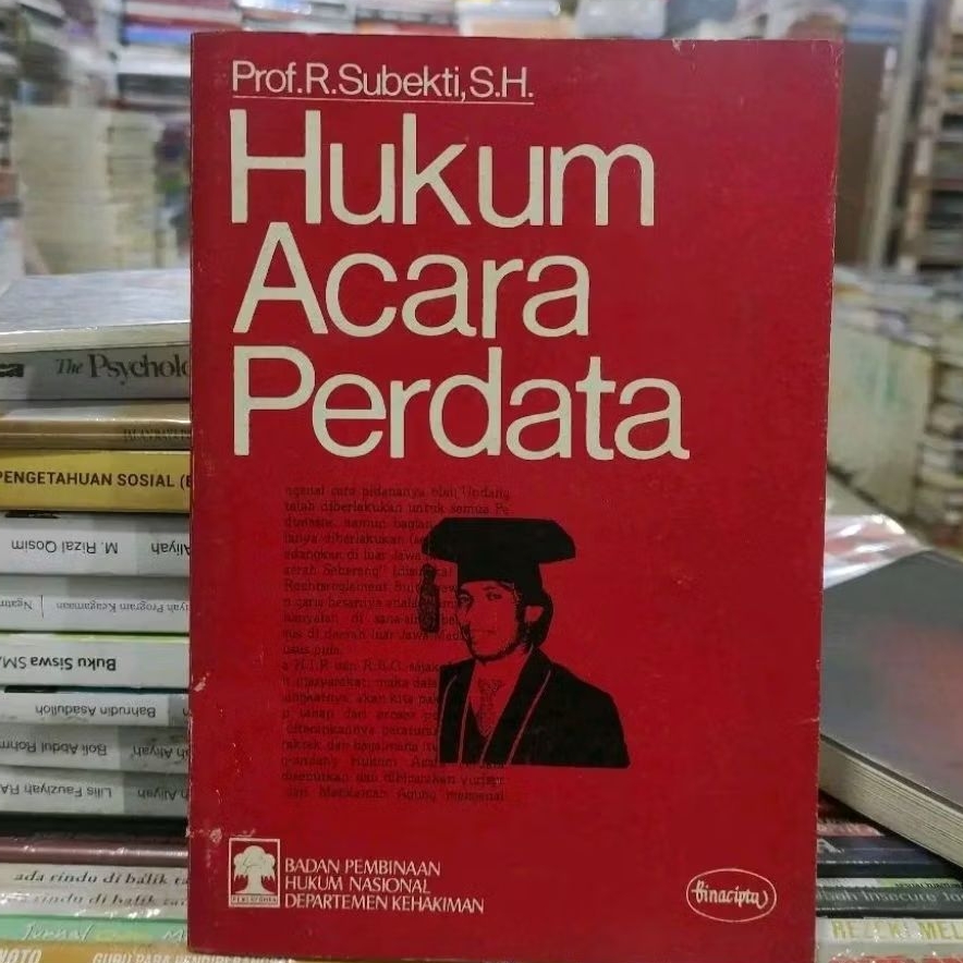 Buku hukum acara perdata by Prof dr subekti ORIGINAL