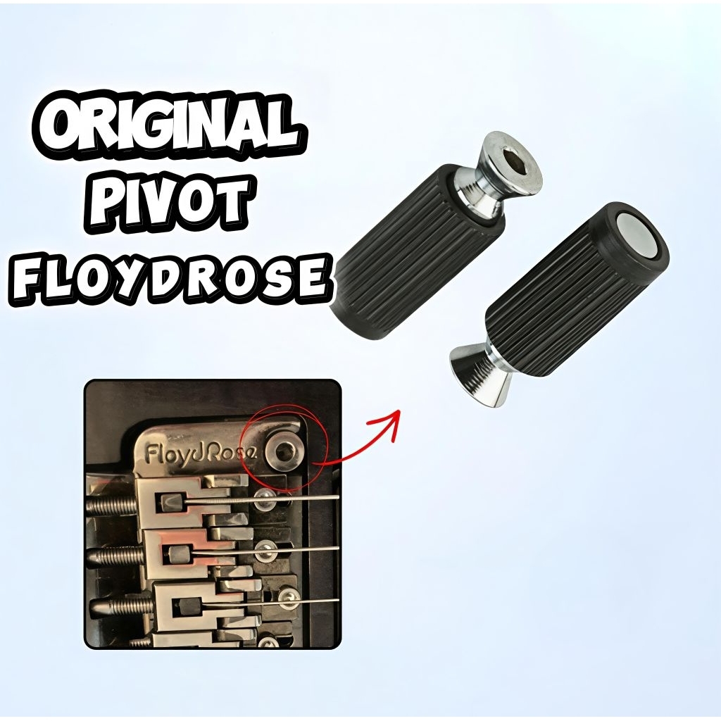 PIVOT ORIGINAL TREMOLO FLOYDROSE TREMOLO GITAR ELEKTRIK