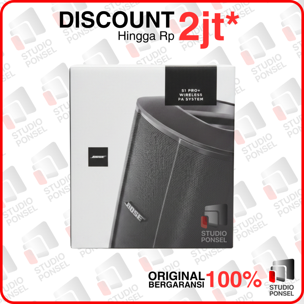Bose S1 Pro+ Portable Bluetooth Karaoke Party Speaker System Garansi Resmi