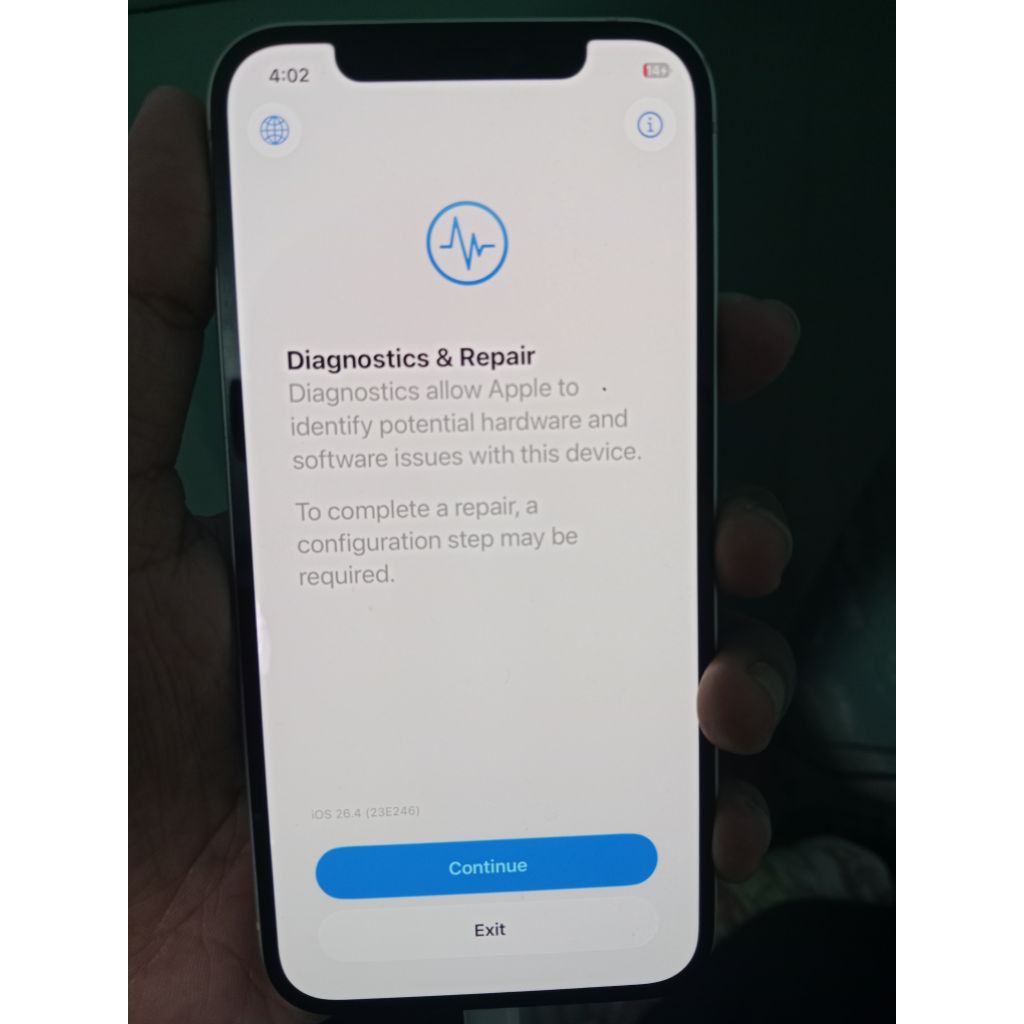 Iphone 12 64gb minus
