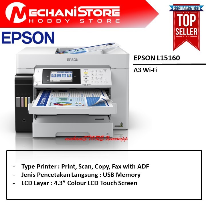 PRINTER EPSON L15160 A3 Wi-Fi