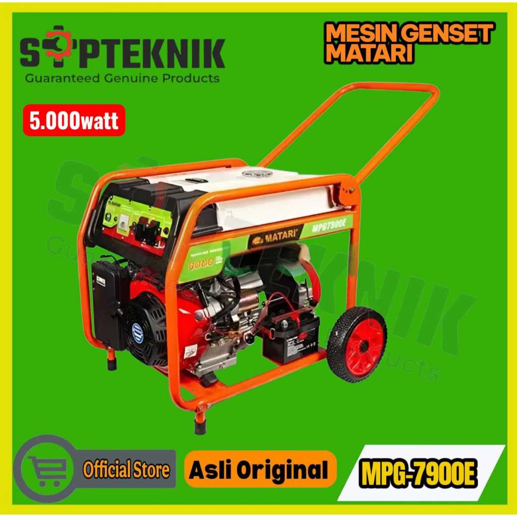 GENERATOR GENSET MPG-7900E 5KW MATARI