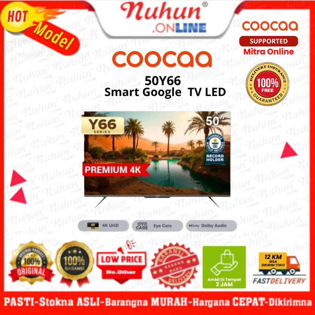 Coocaa Smart LED 50Y66 50 Inch