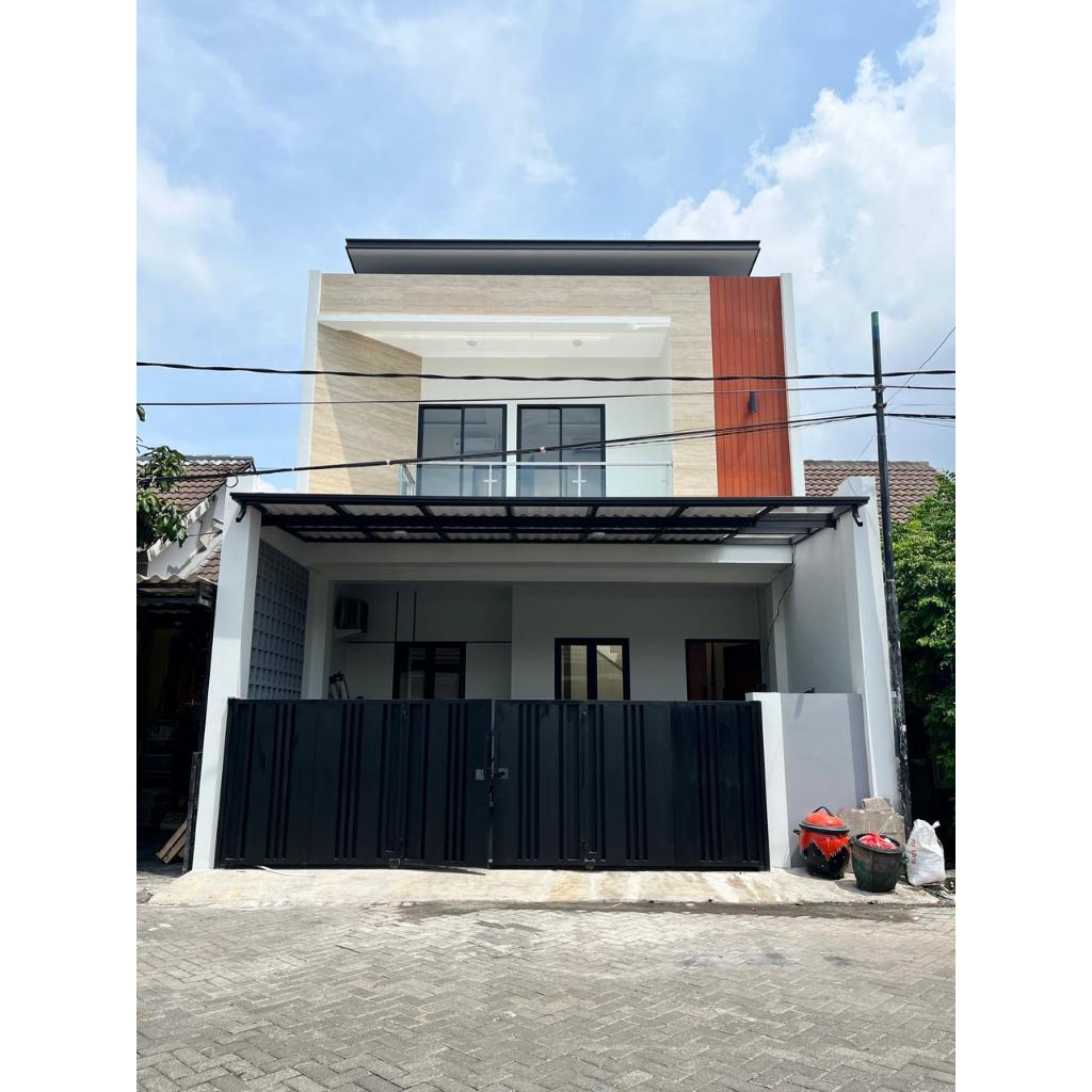 model pagar rumah minimalis harga permeter