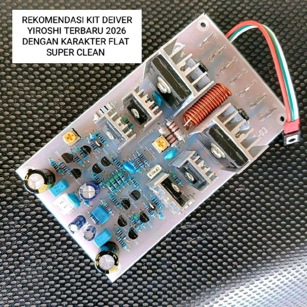 Kit Driver power amplifier Yiroshi terbaru 2026