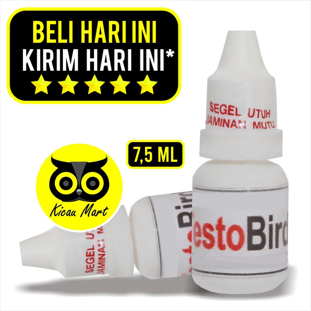 KICAU MART VITAMIN TERNAK BREEDING BURUNG LOVEBIRD KENARI MURAI KACER TESTO BIRD CAIR TETES OM KICAU