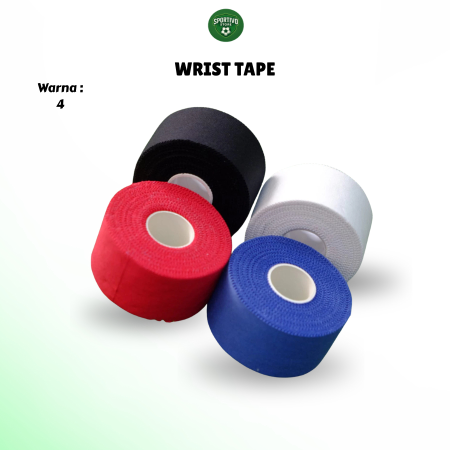 Wrist tape Elastis Tapping Pergelangan tangan Sepak Bola Futsal Sport Tape Olahraga