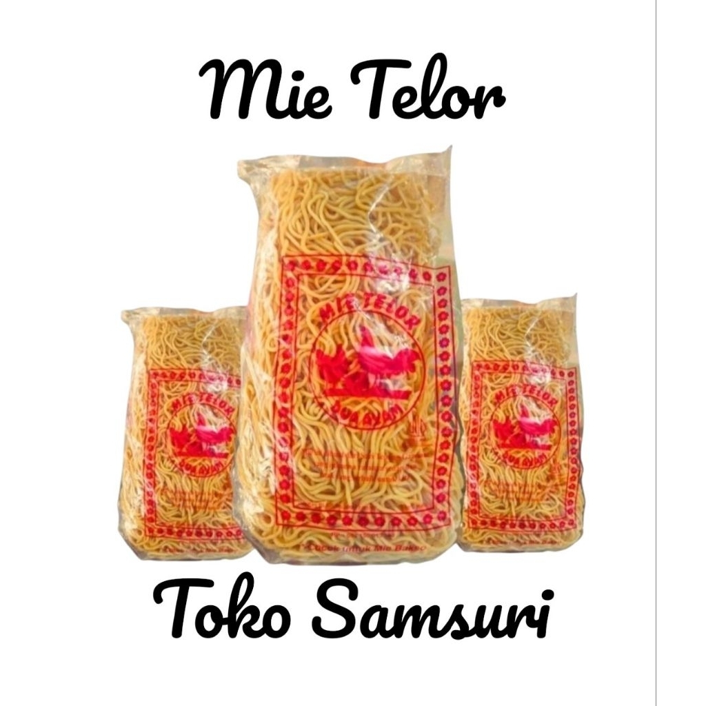 Mie Telor • Mie Bakso • Mie Kuning 1kg